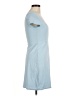 Assorted Brands Solid Blue Casual Dress Size M - photo 4