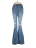 S.O.N.G. Hearts Blue Jeans Size 9 - photo 1