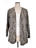 Chico's Animal Print Tan Cardigan Size XL (3) - photo 1