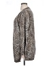 Chico's Animal Print Tan Cardigan Size XL (3) - photo 5