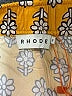 Rhode 100% Cotton Print Yellow Shorts Size XL - photo 3