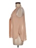 Naked Zebra 100% Polyester Tan Sleeveless Blouse Size M - photo 5