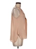 Naked Zebra 100% Polyester Tan Sleeveless Blouse Size M - photo 4
