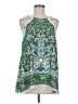 Max Studio 100% Polyester Green Sleeveless Blouse Size M - photo 1