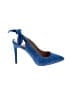 BCBGeneration 100% Leather Blue Heels Size 9 1/2 - photo 1