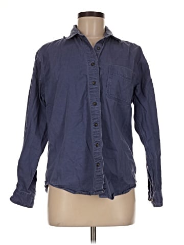 St. John's Bay Long Sleeve Button-Down Shirt (view 1)