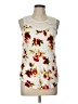 Papaya 100% Rayon Ivory Sleeveless Blouse Size L - photo 1
