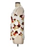 Papaya 100% Rayon Ivory Sleeveless Blouse Size L - photo 5