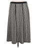 NYCC Checkered-gingham Gray Formal Skirt Size L - photo 2