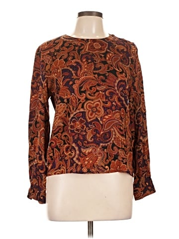 Leslie Fay Long Sleeve Blouse (view 1)