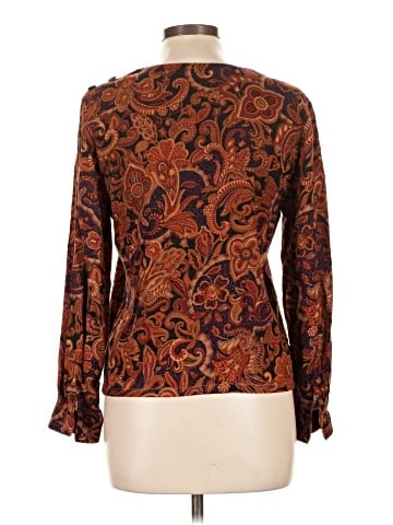 Leslie Fay Long Sleeve Blouse (view 2)