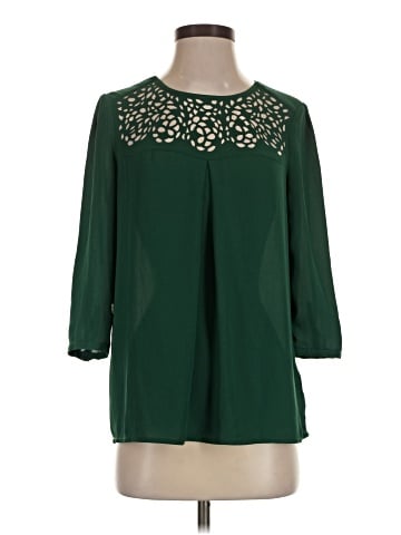 HD in Paris 3/4 Sleeve Blouse (view 1)