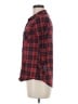Polly & Esther 100% Polyester Plaid Red 3/4 Sleeve Blouse Size M - photo 5