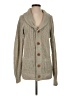 Carbon 100% Acrylic Tan Cardigan Size S - photo 1