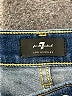 7 For All Mankind Hearts Blue Jeans Size 26 waist - photo 7