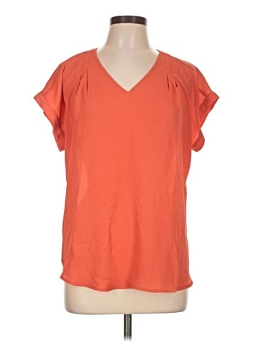 Simply Vera Vera Wang Short Sleeve Blouse (view 1)