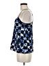 Tibi 100% Silk Blue Sleeveless Silk Top Size 8 - photo 5