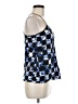 Tibi 100% Silk Blue Sleeveless Silk Top Size 8 - photo 4