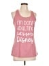 Unbranded Pink Tank Top Size L - photo 1