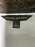 Banana Republic 100% Polyester Blue 3/4 Sleeve Blouse Size L - photo 7