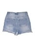 Q2 100% Cotton Blue Denim Shorts Size S - photo 2