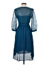 HD in Paris 100% Polyester Blue Cocktail Dress Size 2 - photo 2