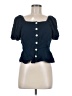 Universal Thread Blue Short Sleeve Blouse Size M - photo 1
