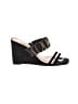 Just Fab Black Wedges Size 7 - photo 1