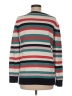 Ann Taylor LOFT Outlet Stripes Teal Pullover Sweater Size M - photo 2