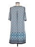 Max Studio Paisley Blue Casual Dress Size M - photo 2