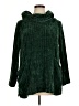Nina Leonard 100% Polyester Green Turtleneck Sweater Size XL - photo 1