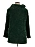 Nina Leonard 100% Polyester Green Turtleneck Sweater Size XL - photo 2