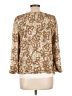 Calypso St. Barth 100% Viscose Floral Graphic Gold Blazer Size Lg (2) - photo 2