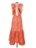 Ulla Johnson Orange Casual Dress Size S (estimated) - photo 2