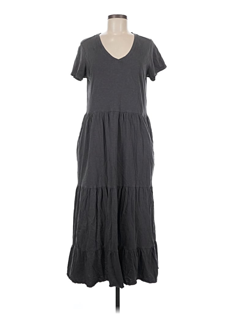 Pre-owned Toad And Co Casual Dress In Gray