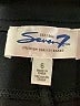 Seven7 Solid Black Casual Pants Size 6 - photo 7
