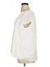 Kate & Mallory designs 100% Polyester Ivory Short Sleeve Blouse Size XL - photo 5