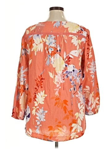 Soft Surroundings 3/4 Sleeve Blouse (view 2)
