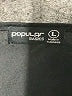 Popular Basics Solid Black Casual Dress Size L - photo 7