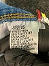 Bamboo Solid Blue Jeans Size 15 - photo 5
