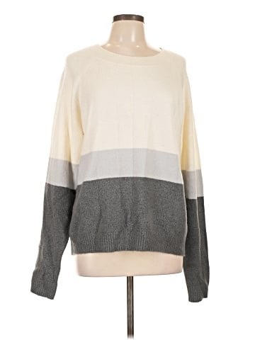 Olivia Grey Pullover Sweater (view 1)