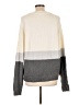 Olivia Grey Color Block Gray Pullover Sweater Size L - photo 2