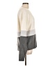 Olivia Grey Color Block Gray Pullover Sweater Size L - photo 4