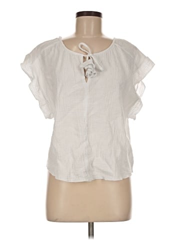 Just Living Short Sleeve Blouse (view 1)