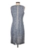 Etcetera Tweed Blue Casual Dress Size 4 - photo 2