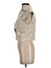 Commense Tan Sleeveless Button-Down Shirt Size S - photo 5