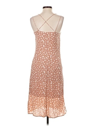 Madewell Silk Cami Slip Dress in Star Shower (view 2)