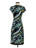 BCBGMAXAZRIA Print Teal Cocktail Dress Size XXS - photo 2