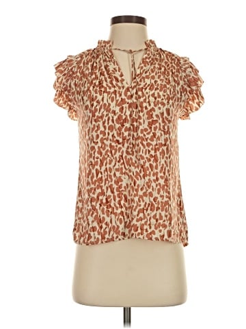 Philosophy Republic Clothing Short Sleeve Blouse (view 1)