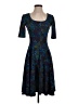 Lularoe Argyle Blue Cocktail Dress Size XS - photo 1